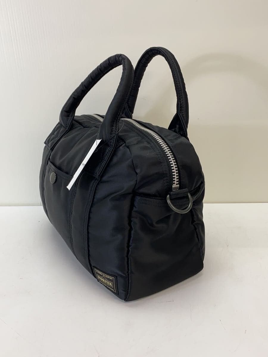 PORTER Boston Bag Nylon Black Plain 622-19838 2