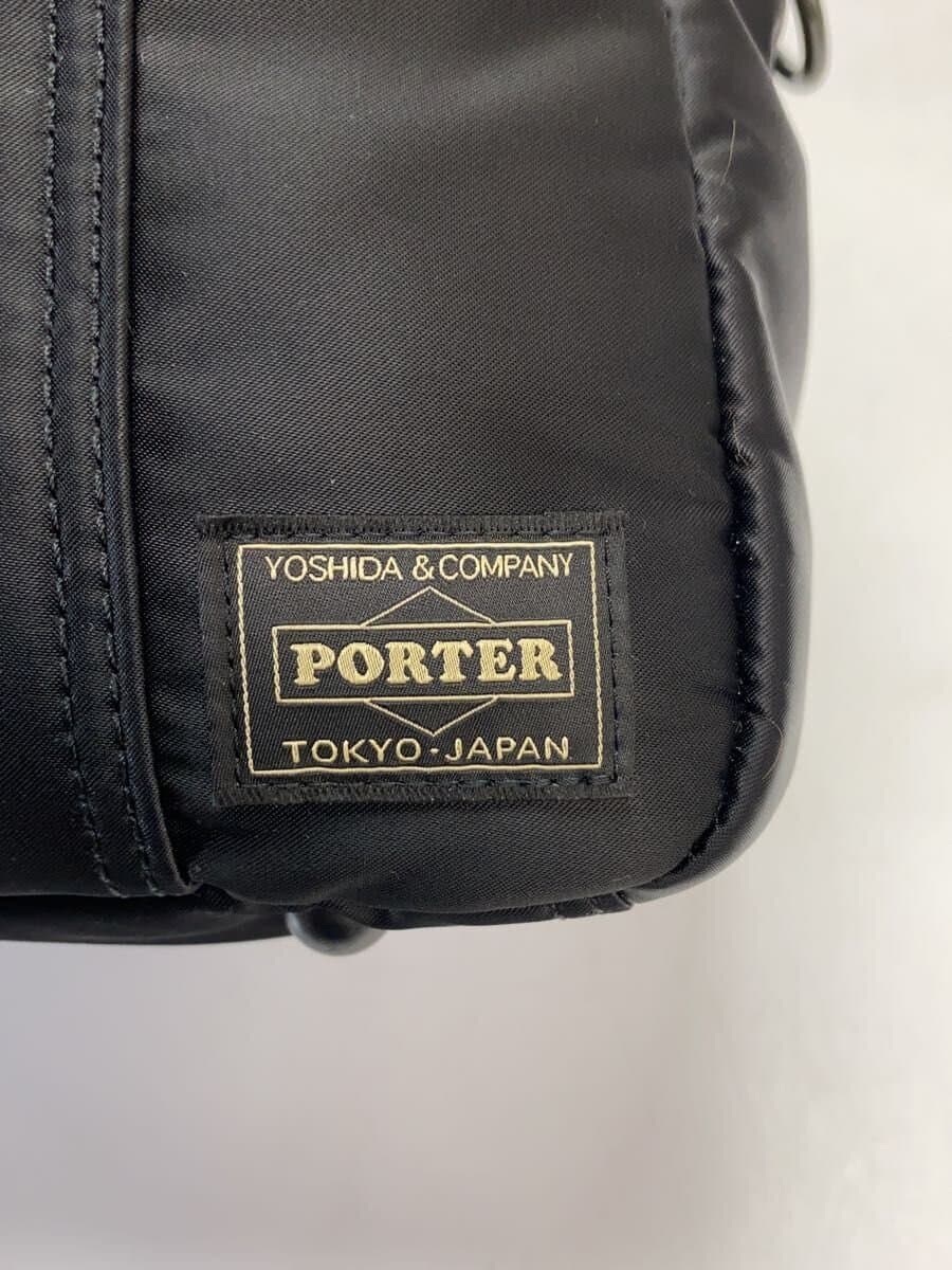 PORTER Boston Bag Nylon Black Plain 622-19838 5