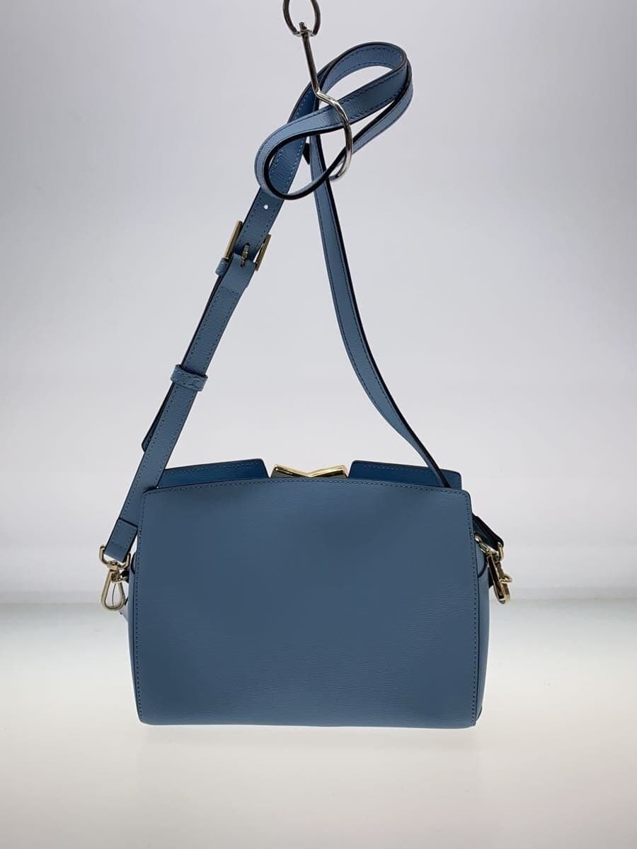 Cromia Shoulder Bag Leather BLU 3
