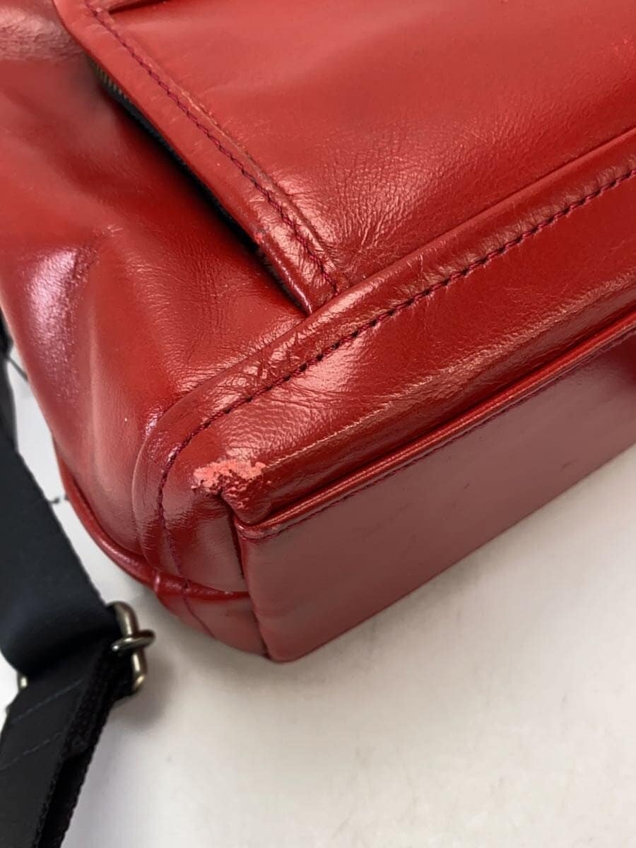 ARTPHERE Shoulder Bag Leather RED 7