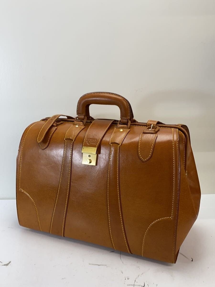 BRUNO CONTI Boston Bag Leather BRW 2