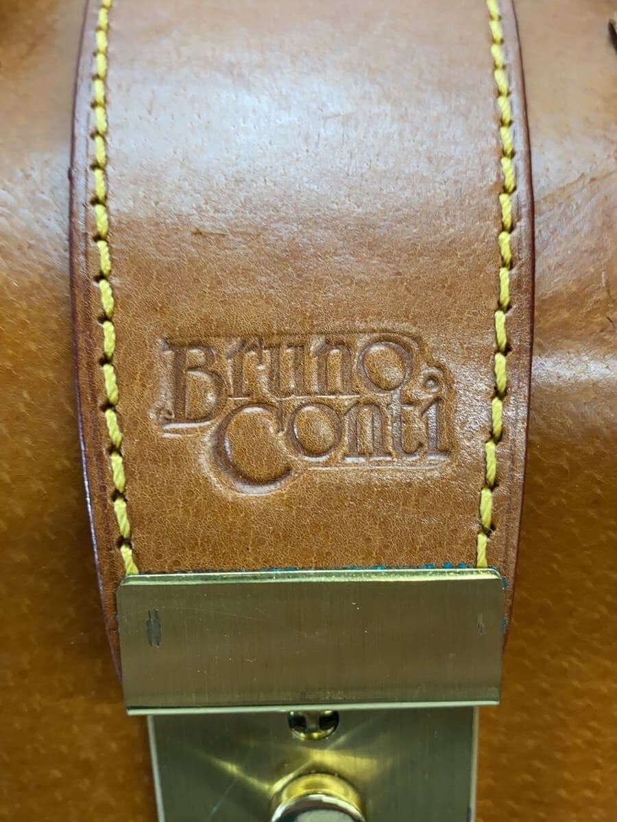 BRUNO CONTI Boston Bag Leather BRW 5