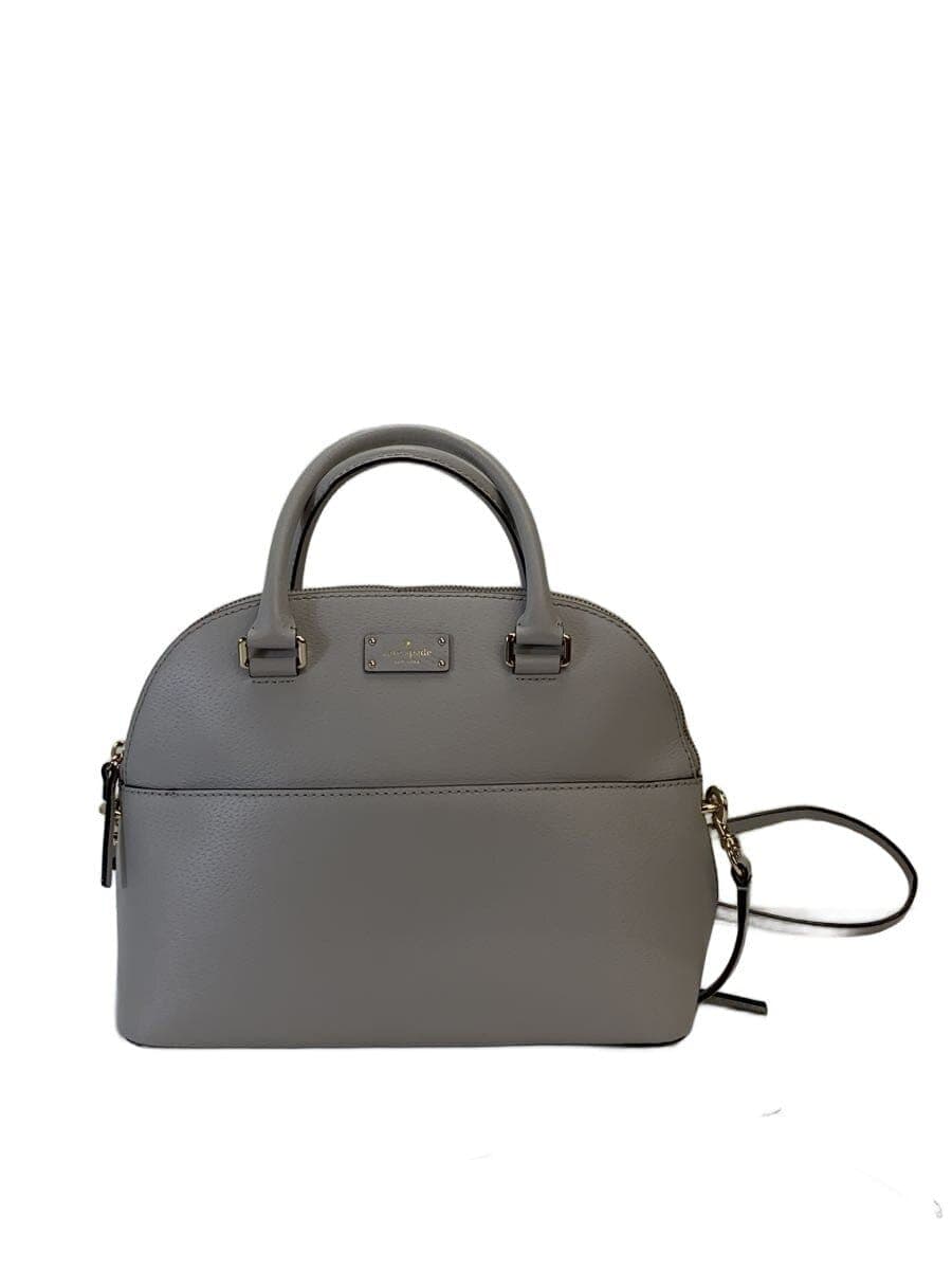 kate spade new york Handbag Leather GRY