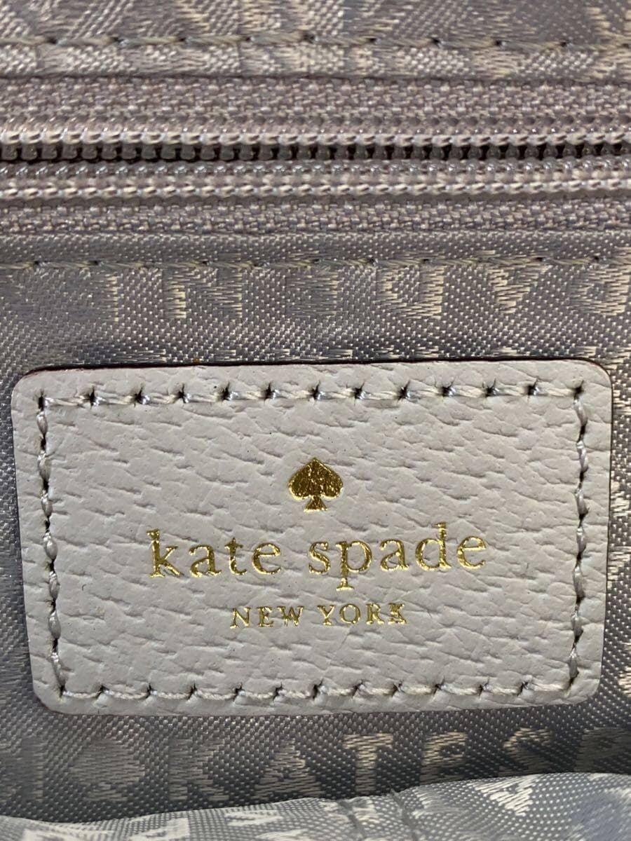 kate spade new york Handbag Leather GRY 5