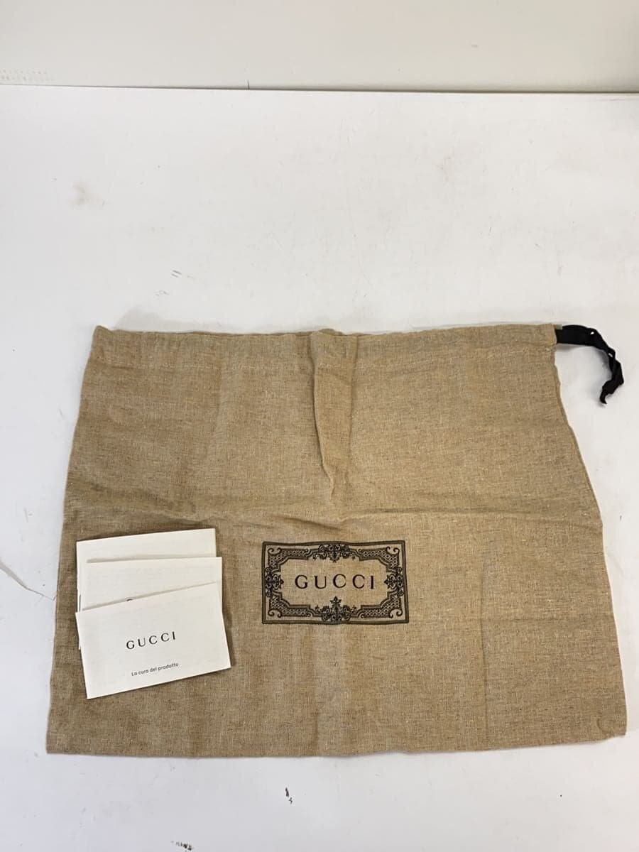 GUCCI Shoulder Bag_Horsebit 1955_GG Supreme Leather BEG Allover Pattern 645454 7