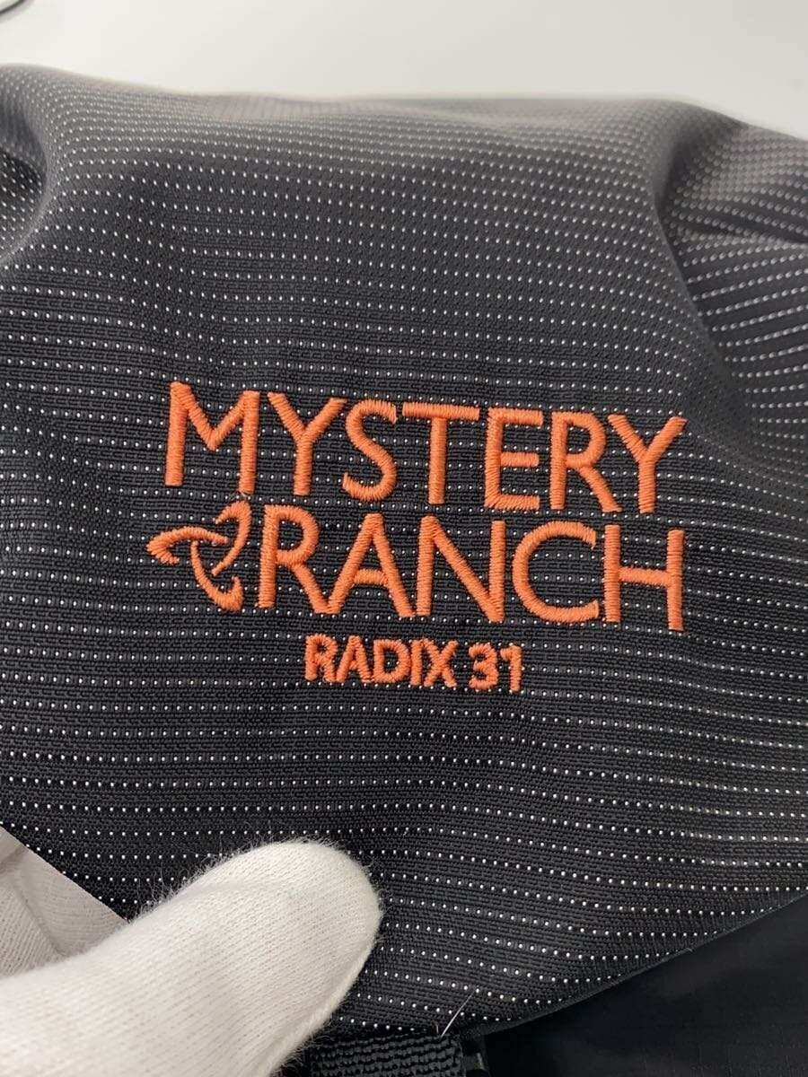 MYSTERY RANCH tagged Radix 31 backpack Black 5
