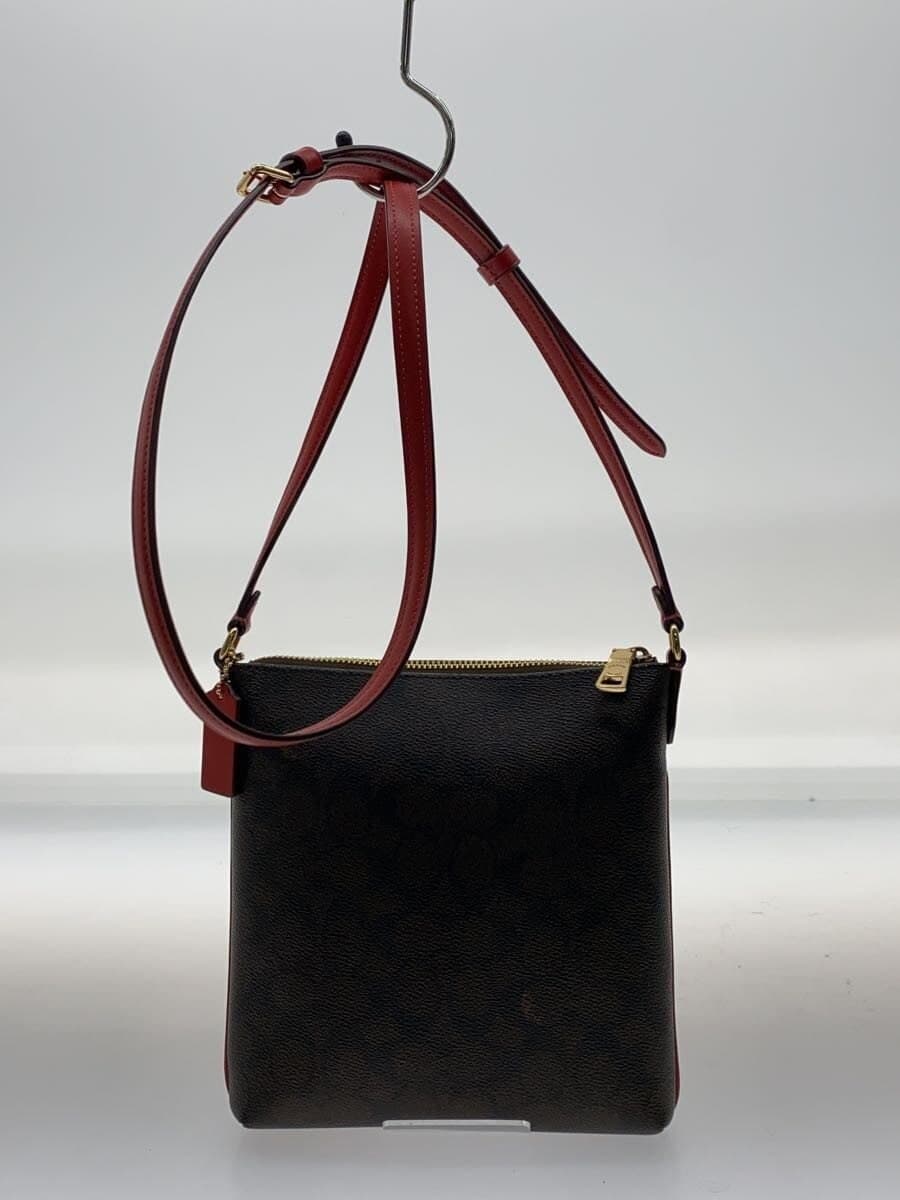 COACH Mini Rowan File Bag Signature PVC Beige Allover Pattern CW325 3