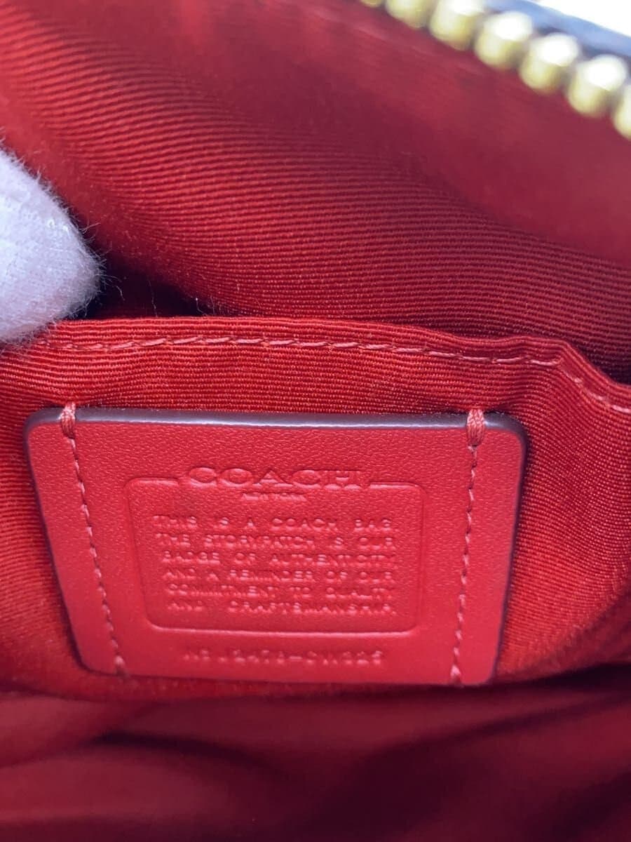 COACH Mini Rowan File Bag Signature PVC Beige Allover Pattern CW325 5