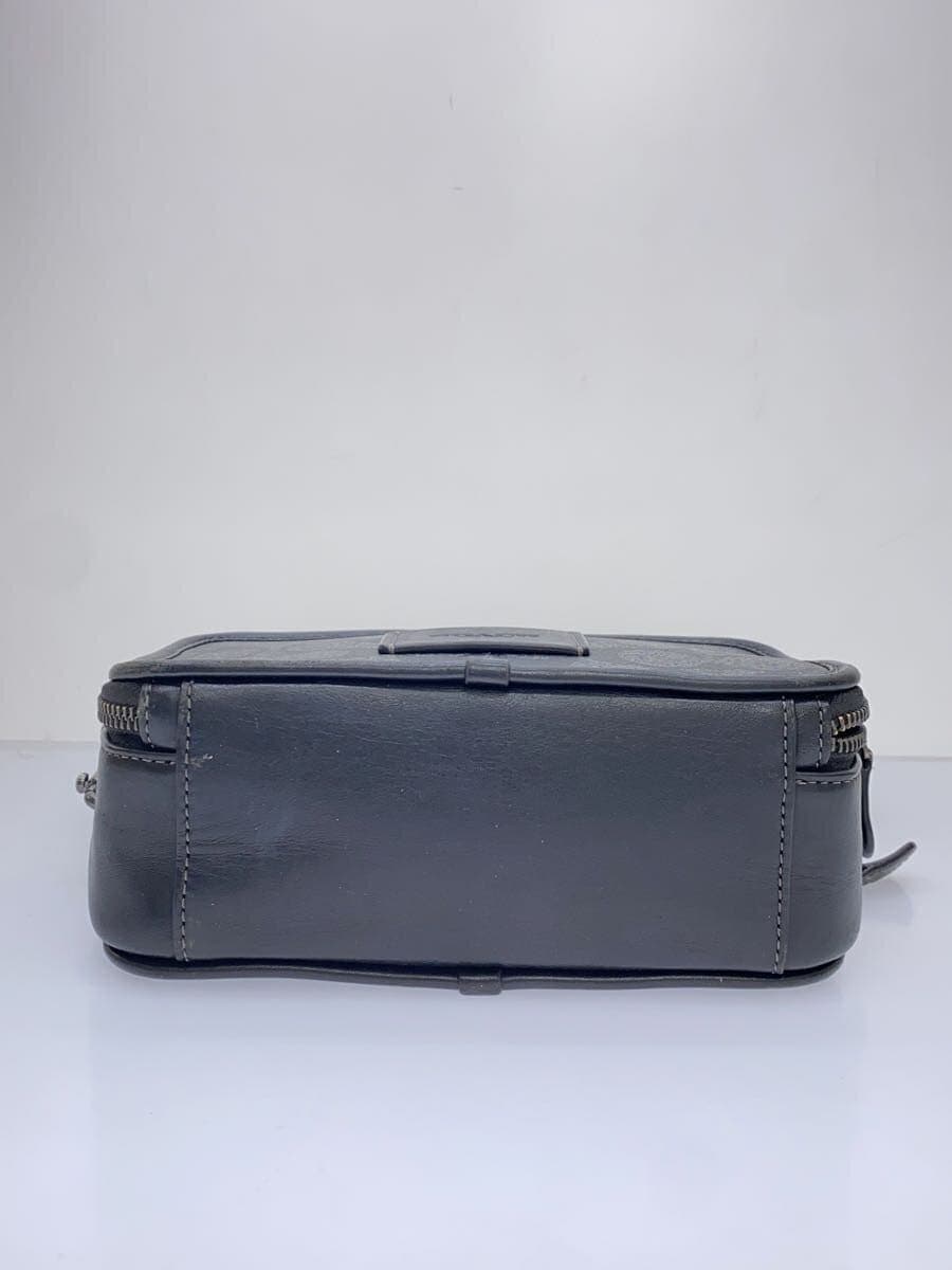 COACH Shoulder Bag Leather Black F2357 4