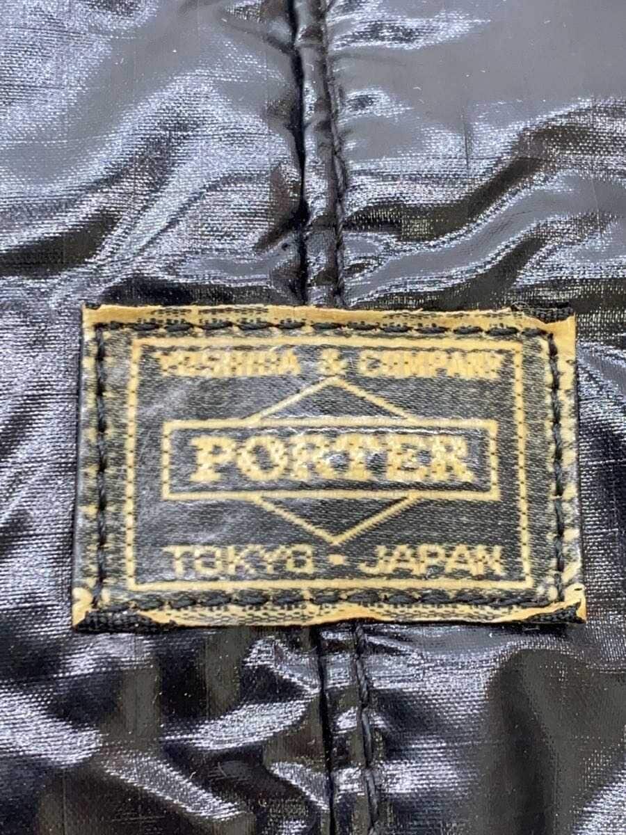 PORTER backpack enamel BLK plain 5