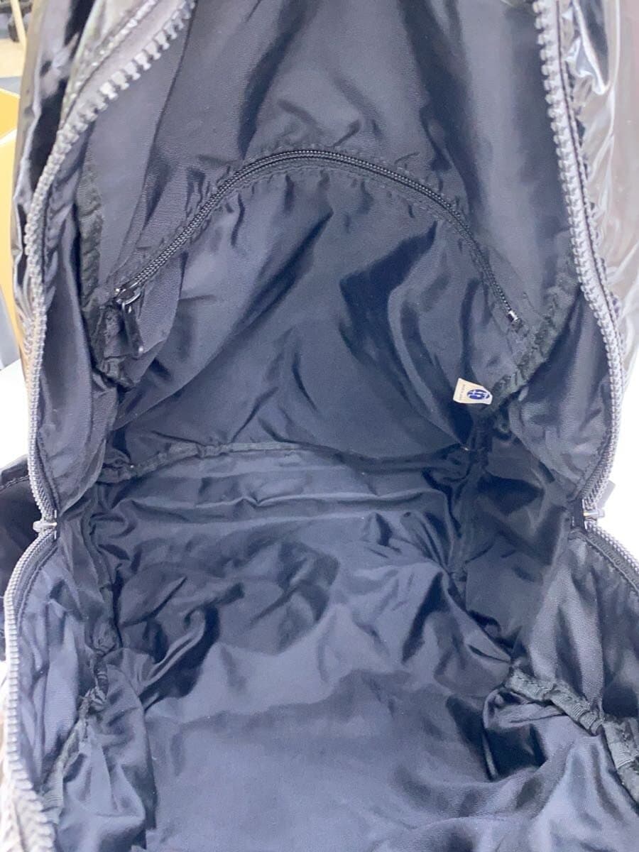 PORTER backpack enamel BLK plain 6