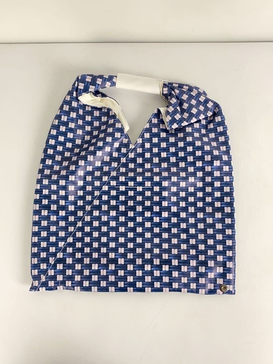 MM6 Tote Bag Blue All-over Pattern S54WD0043 P3986 2