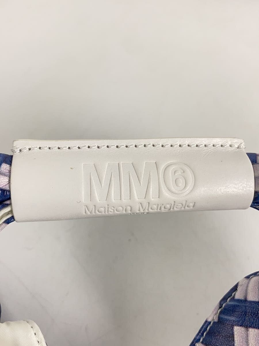 MM6 Tote Bag Blue All-over Pattern S54WD0043 P3986 4