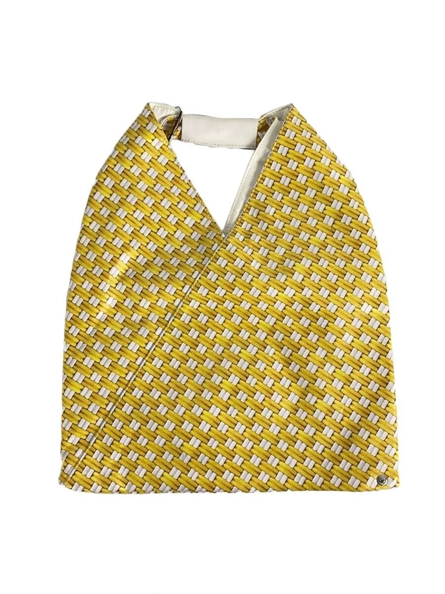 MM6 Tote Bag Yellow All-over pattern S54WD0043 P3986