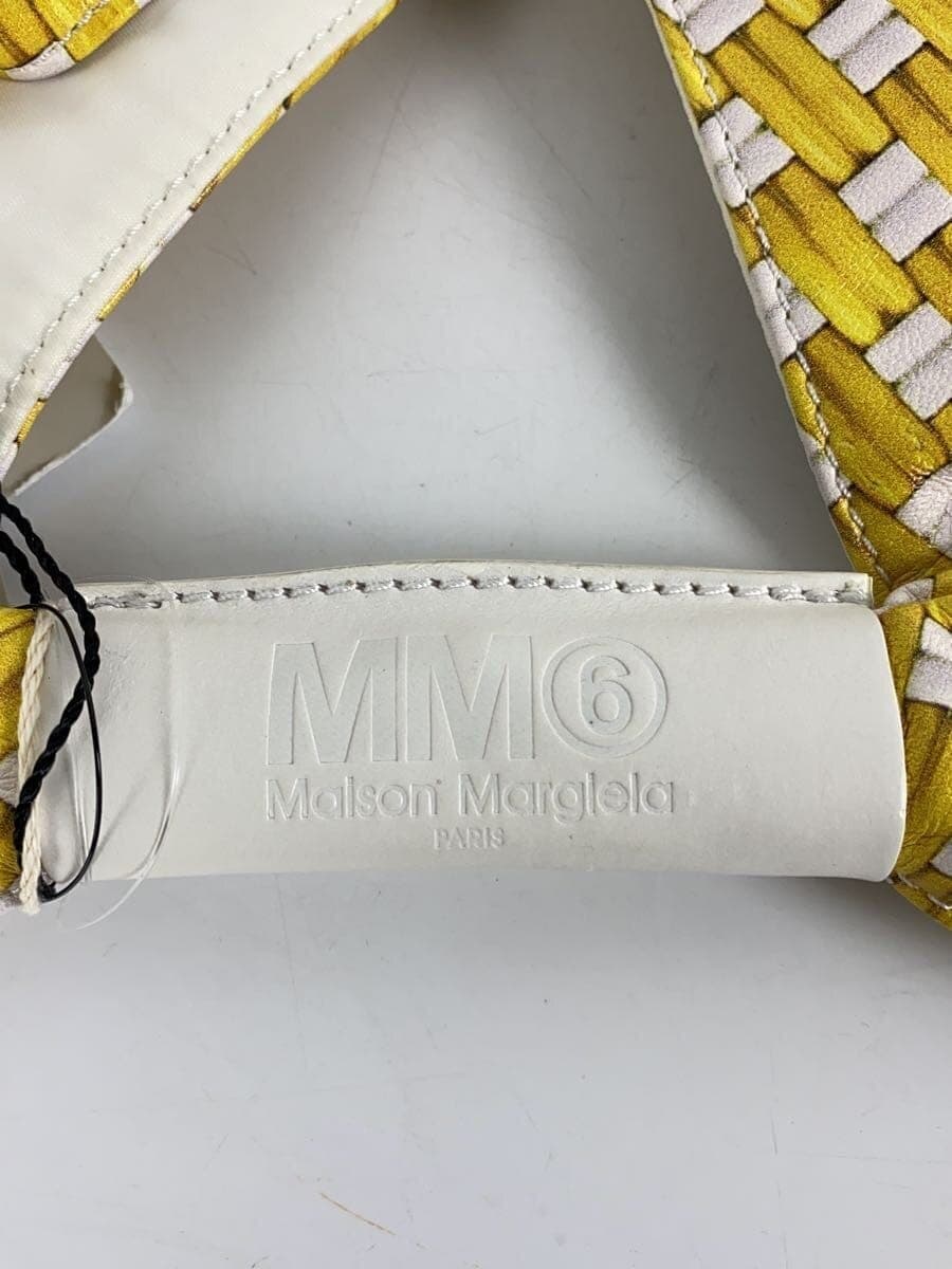 MM6 Tote Bag Yellow All-over pattern S54WD0043 P3986 4