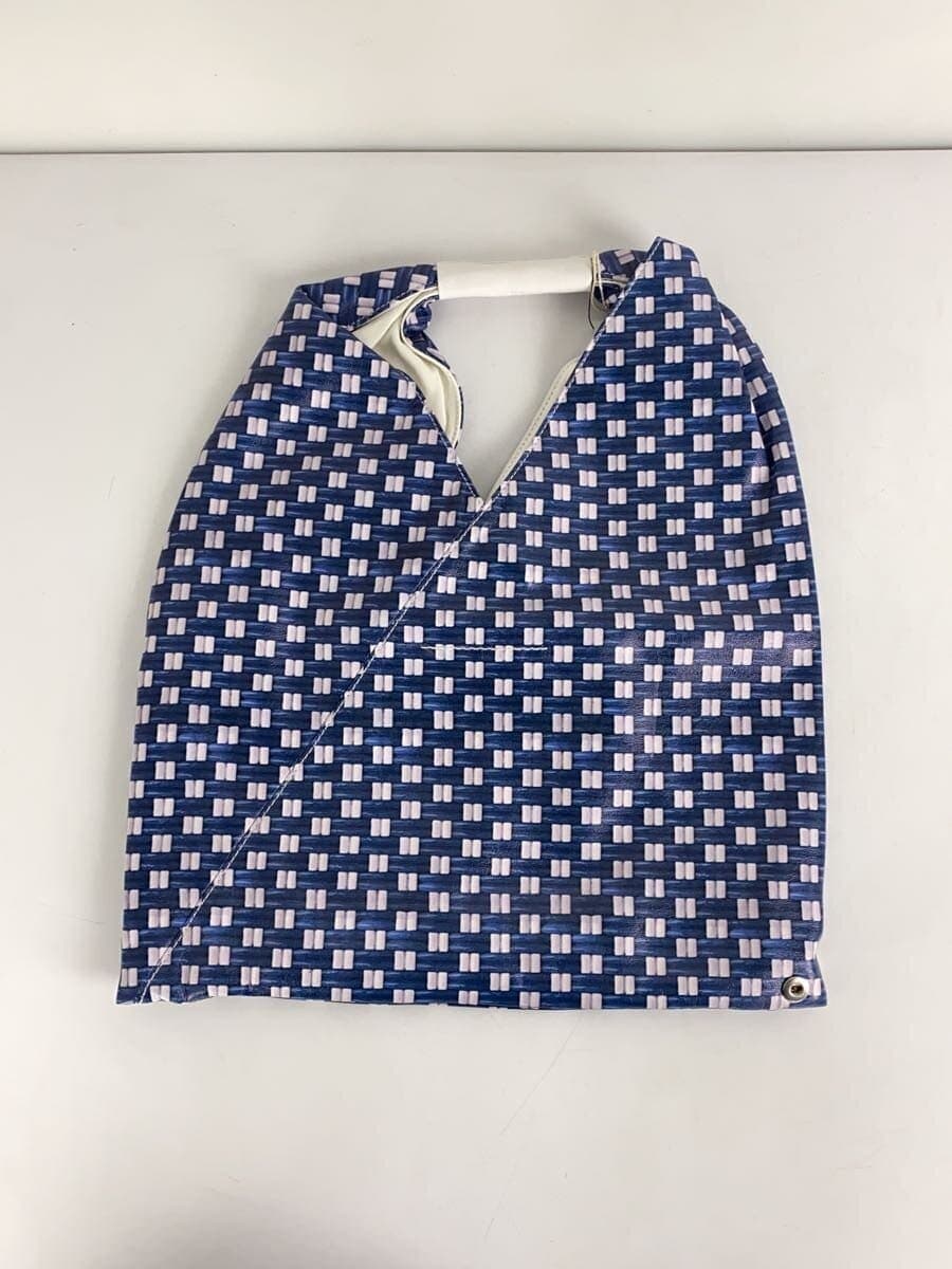 MM6 Tote Bag Blue All-over Pattern S54WD0043 P3986 2