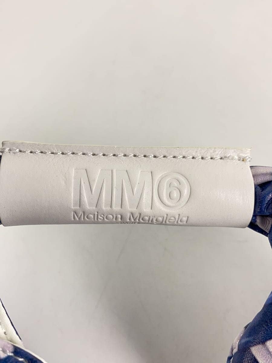 MM6 Tote Bag Blue All-over Pattern S54WD0043 P3986 4