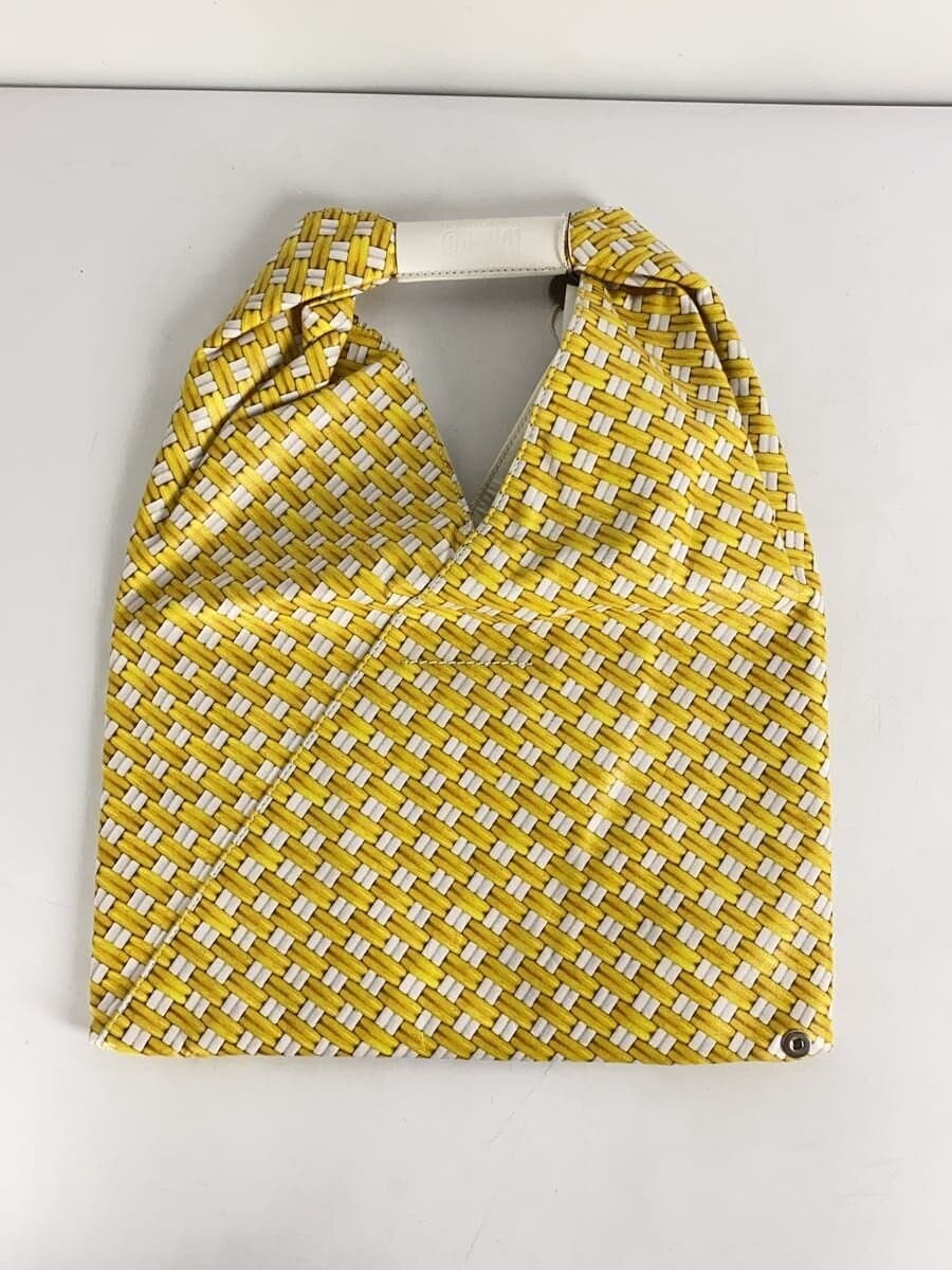 MM6 Tote Bag Yellow All-over Pattern S54WD0043 P3986 2