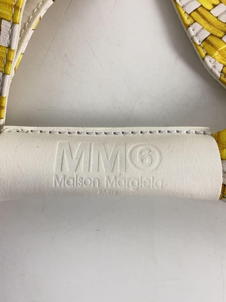 MM6 Tote Bag Yellow All-over Pattern S54WD0043 P3986 4