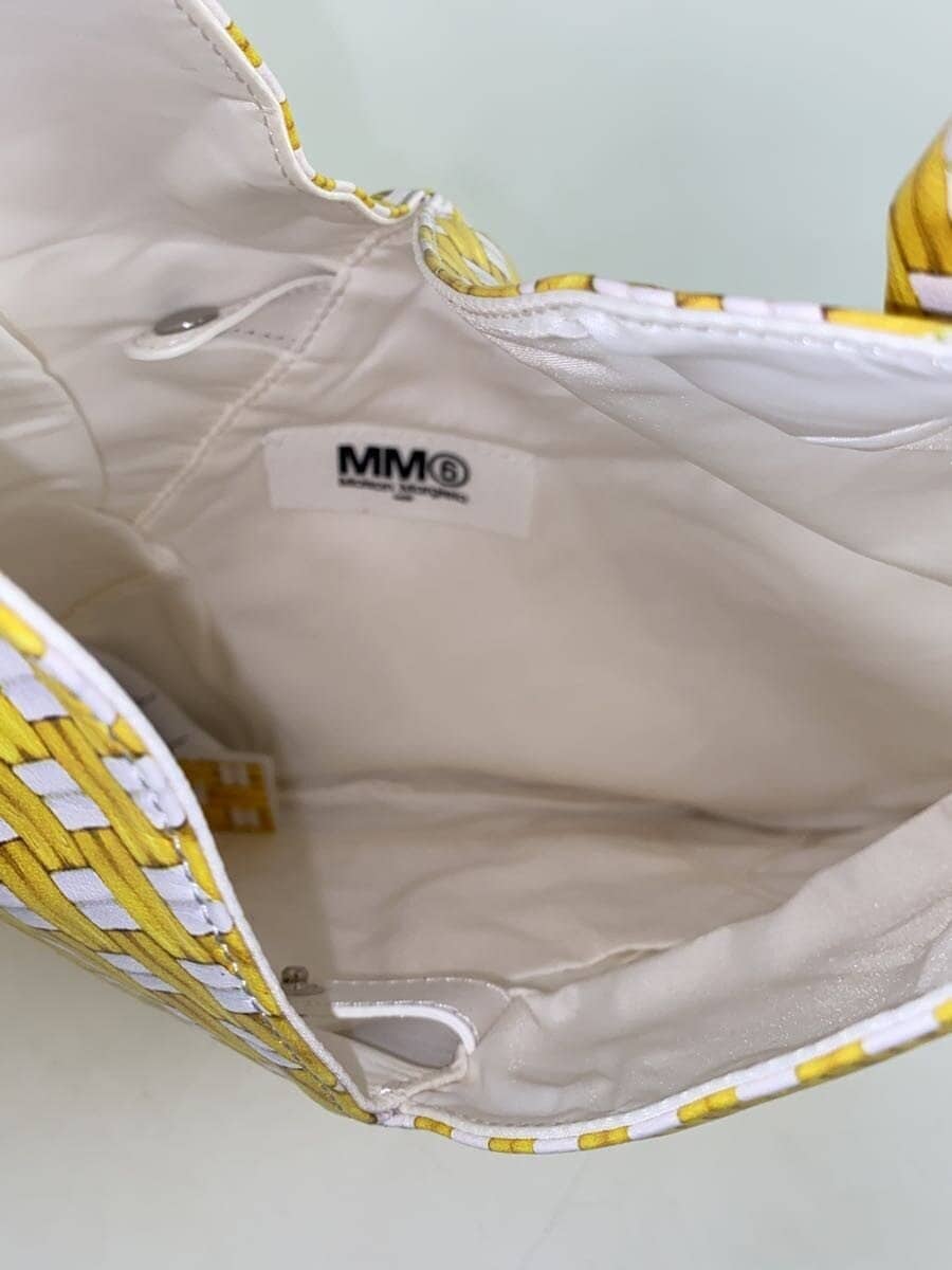 MM6 Tote Bag Yellow All-over Pattern S54WD0043 P3986 5