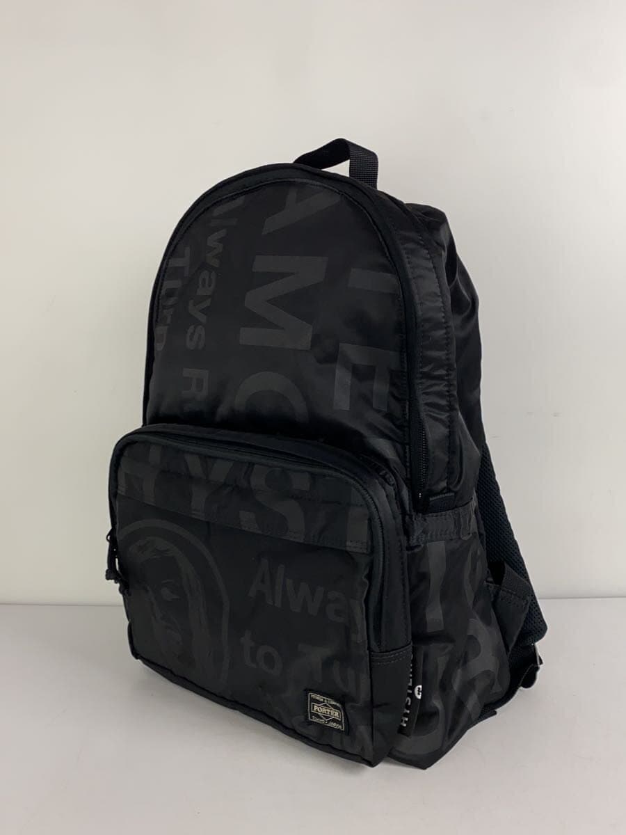 PORTER x HYSTERIC GLAMOUR Backpack Black All Over Pattern 2