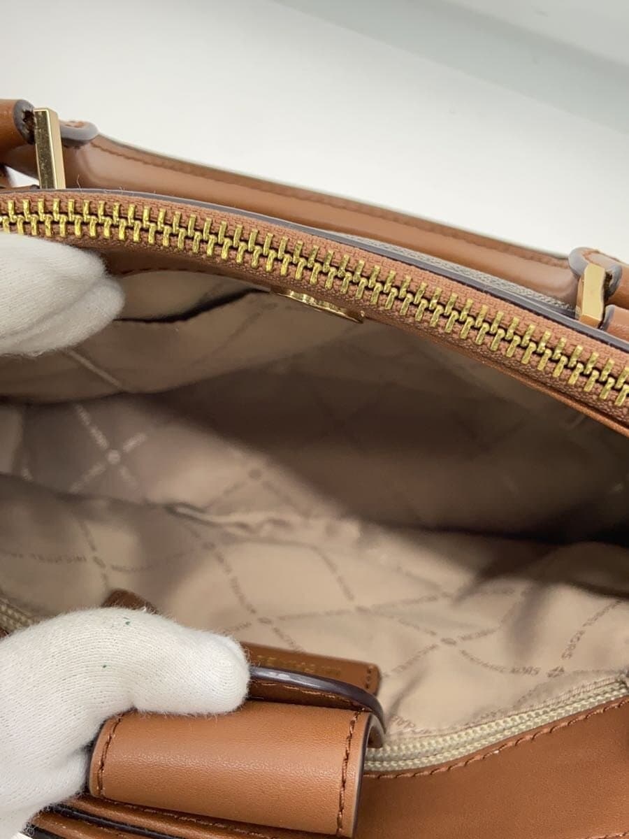 MICHAEL KORS Handbag PVC BRW All Over Pattern 35F9GAKS1B 6