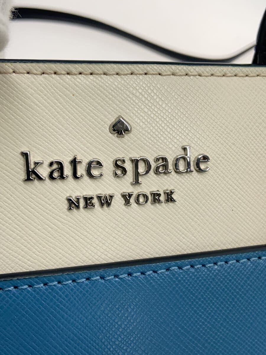 kate spade new york Shoulder Bag Leather BLU WKRU6952 5