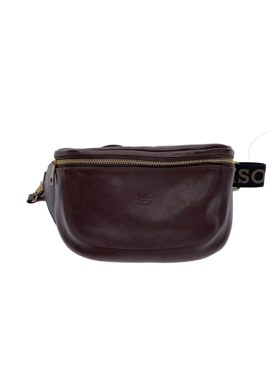 IL BISONTE Waist Bag Leather BRW Solid 54222300911