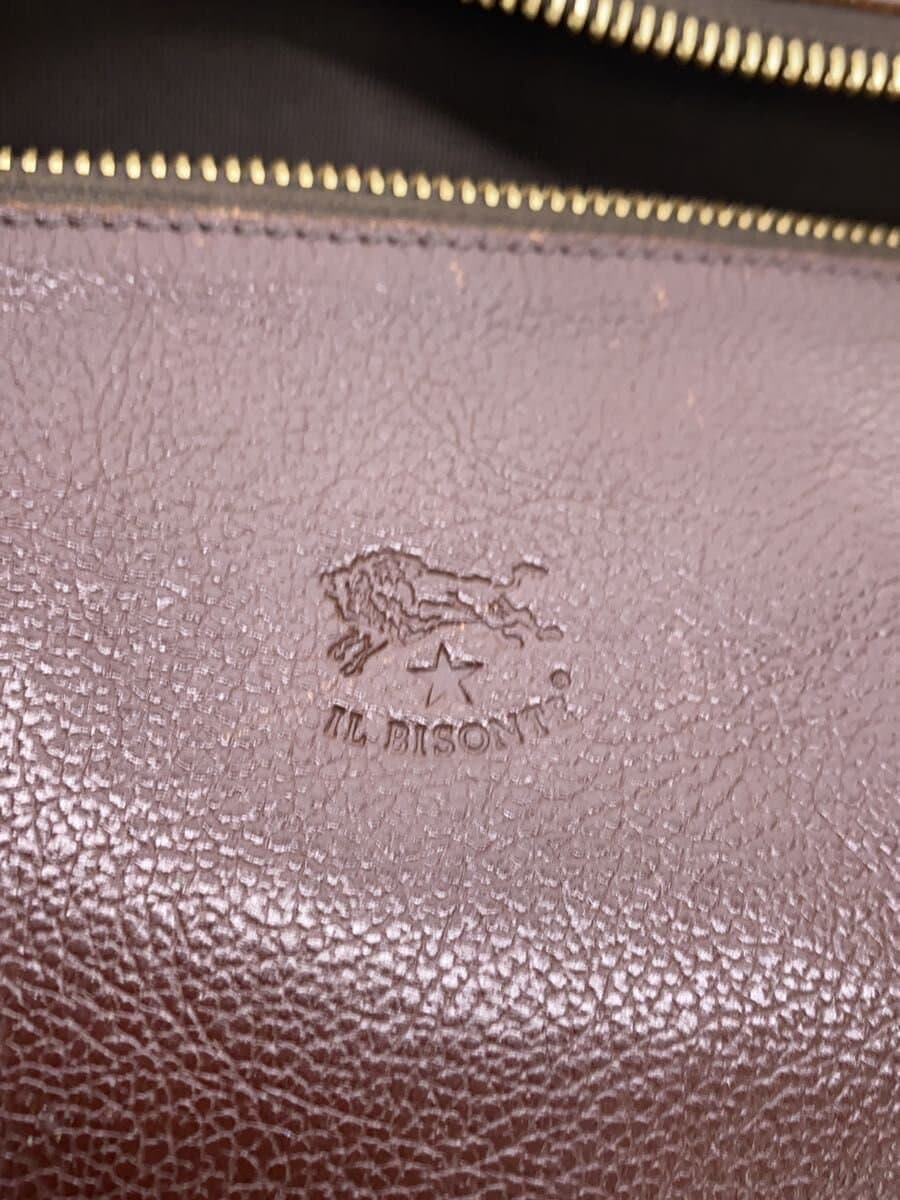 IL BISONTE Waist Bag Leather BRW Solid 54222300911 5