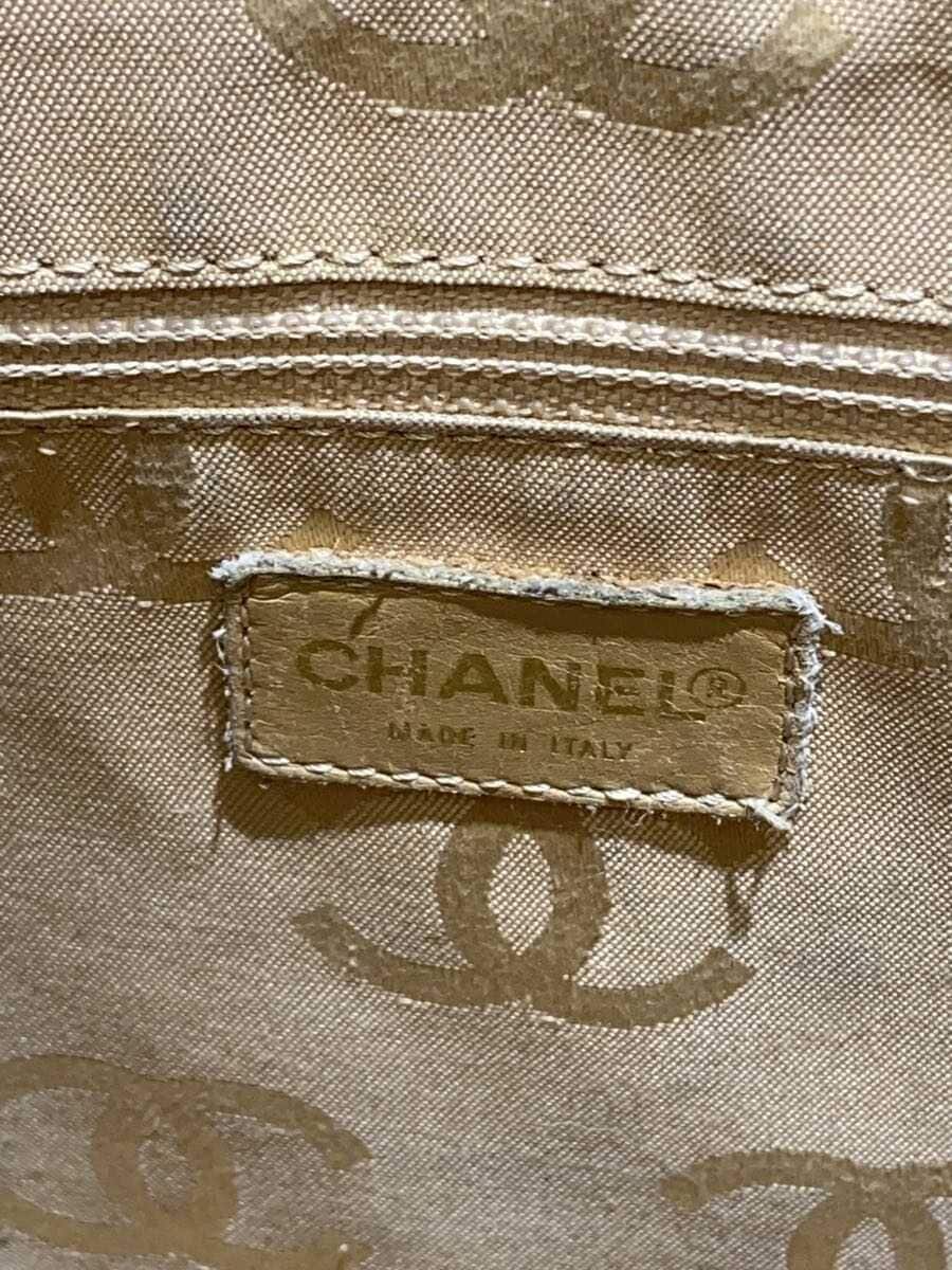 CHANEL Wild Stitch Coco Mark Mini Boston Handbag Leather CML 5