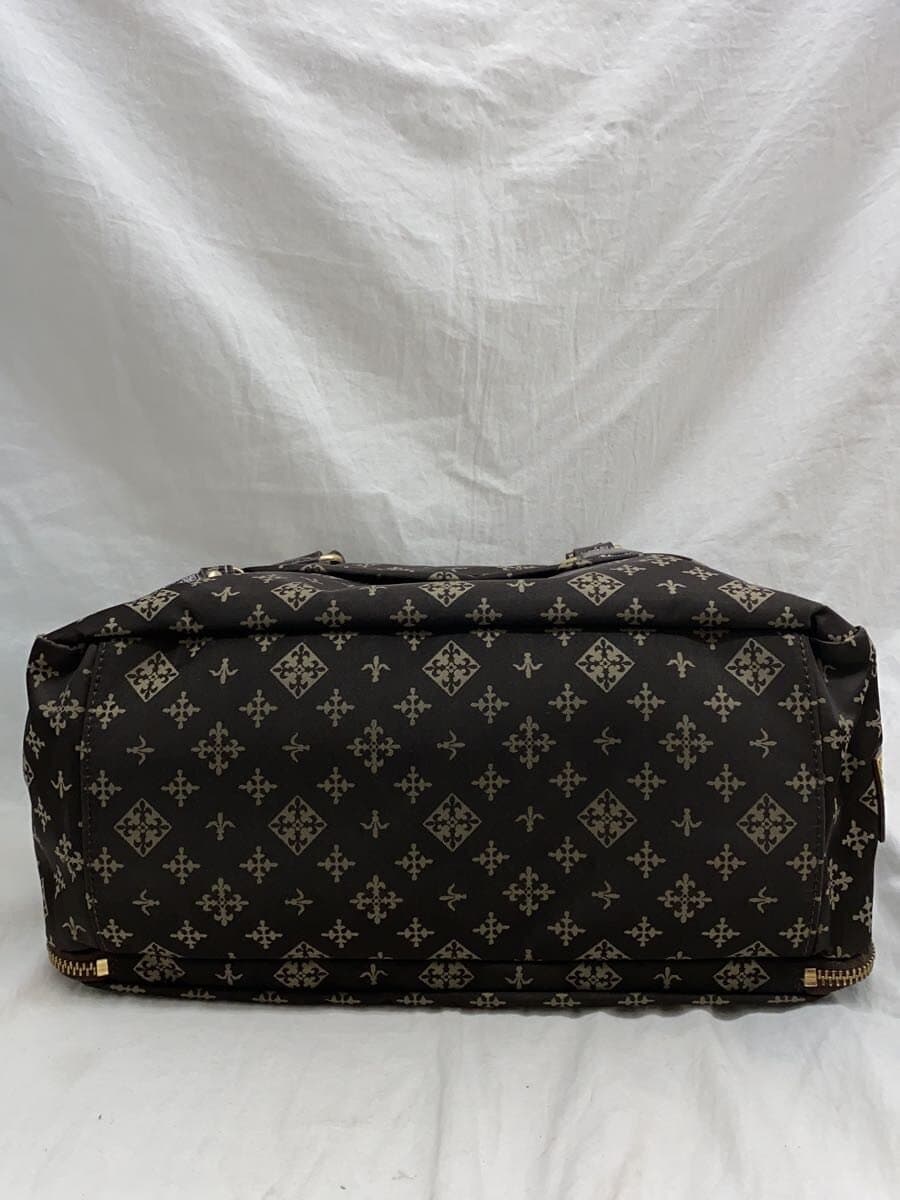 russet Handbag BRW All Over Pattern 4