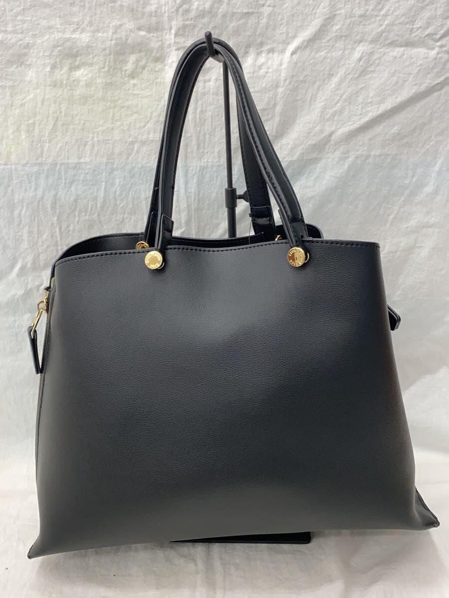 E’POR Bag Leather BLK Solid 3