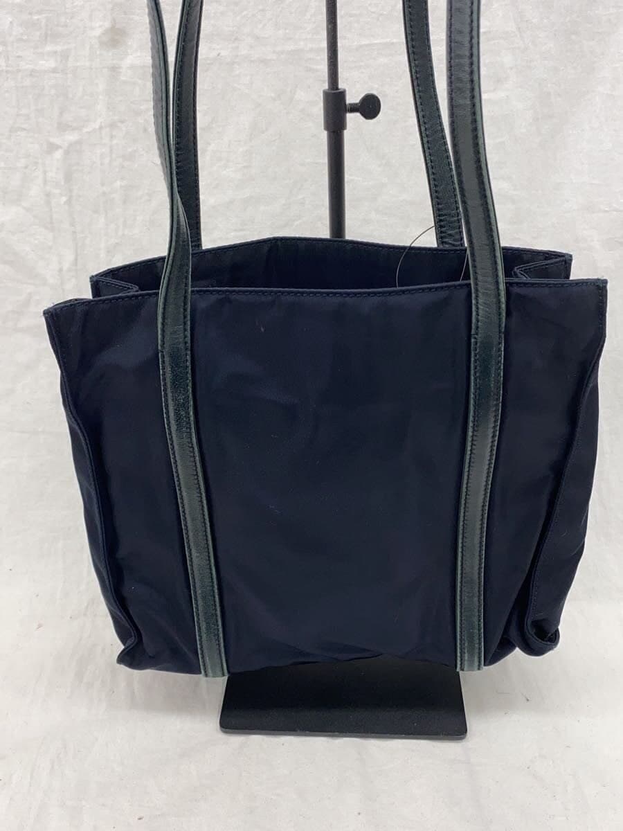 PRADA Tote Bag Nylon NVY Solid 3