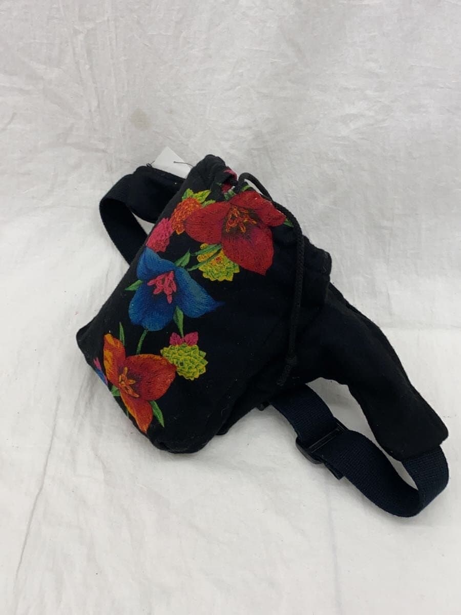 Y’s bis LIMI Waist Bag BLK Floral 2