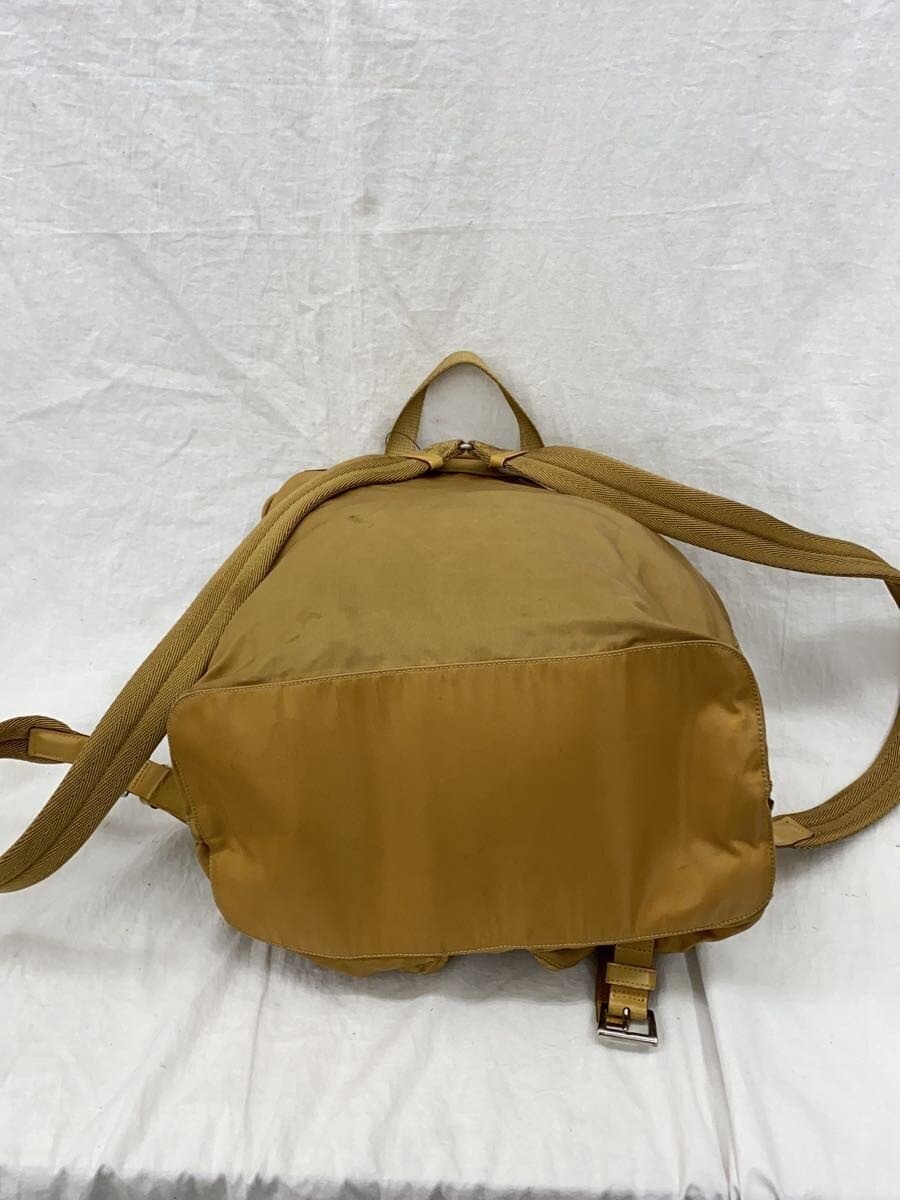 PRADA Backpack Nylon CML Solid 4