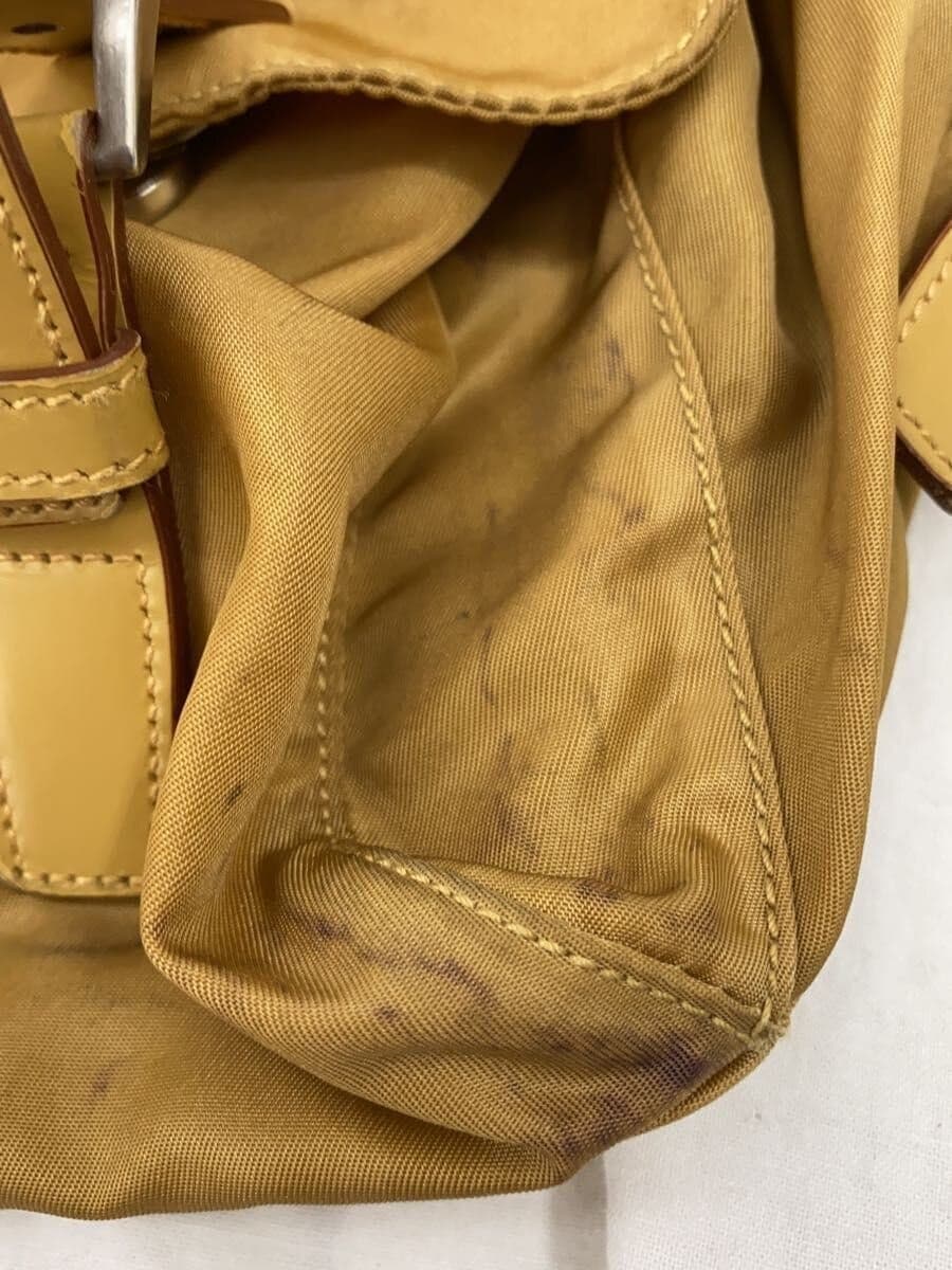 PRADA Backpack Nylon CML Solid 8