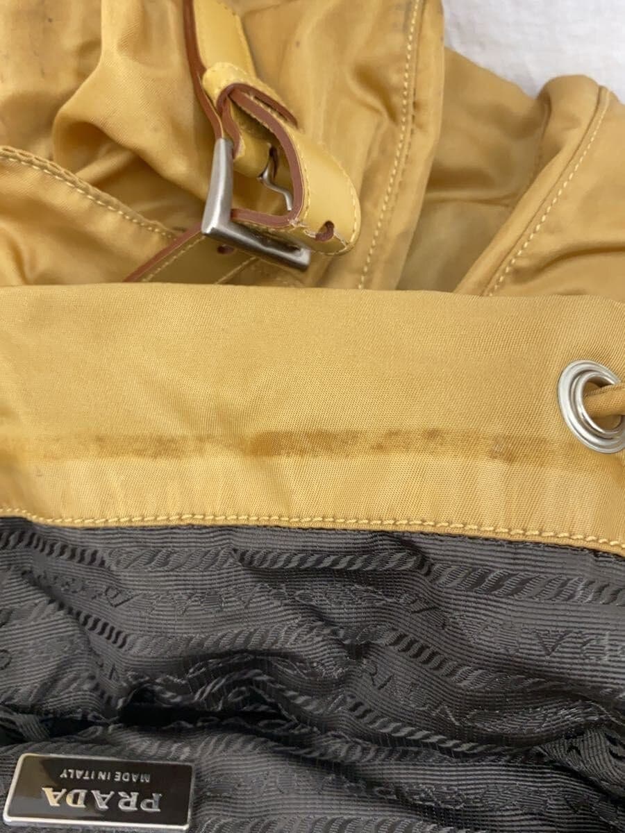 PRADA Backpack Nylon CML Solid 9