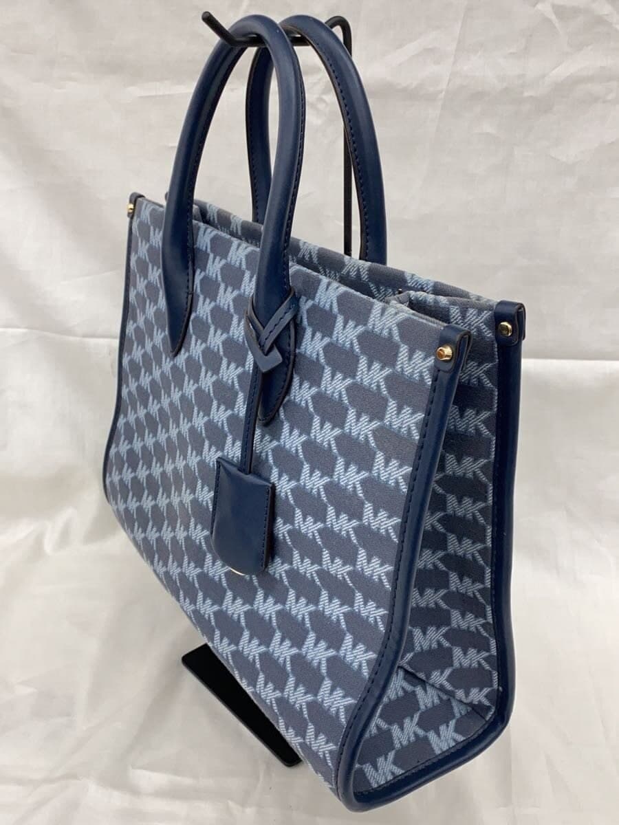 MICHAEL KORS tote bag -- BLU all-over pattern CE-2201 2