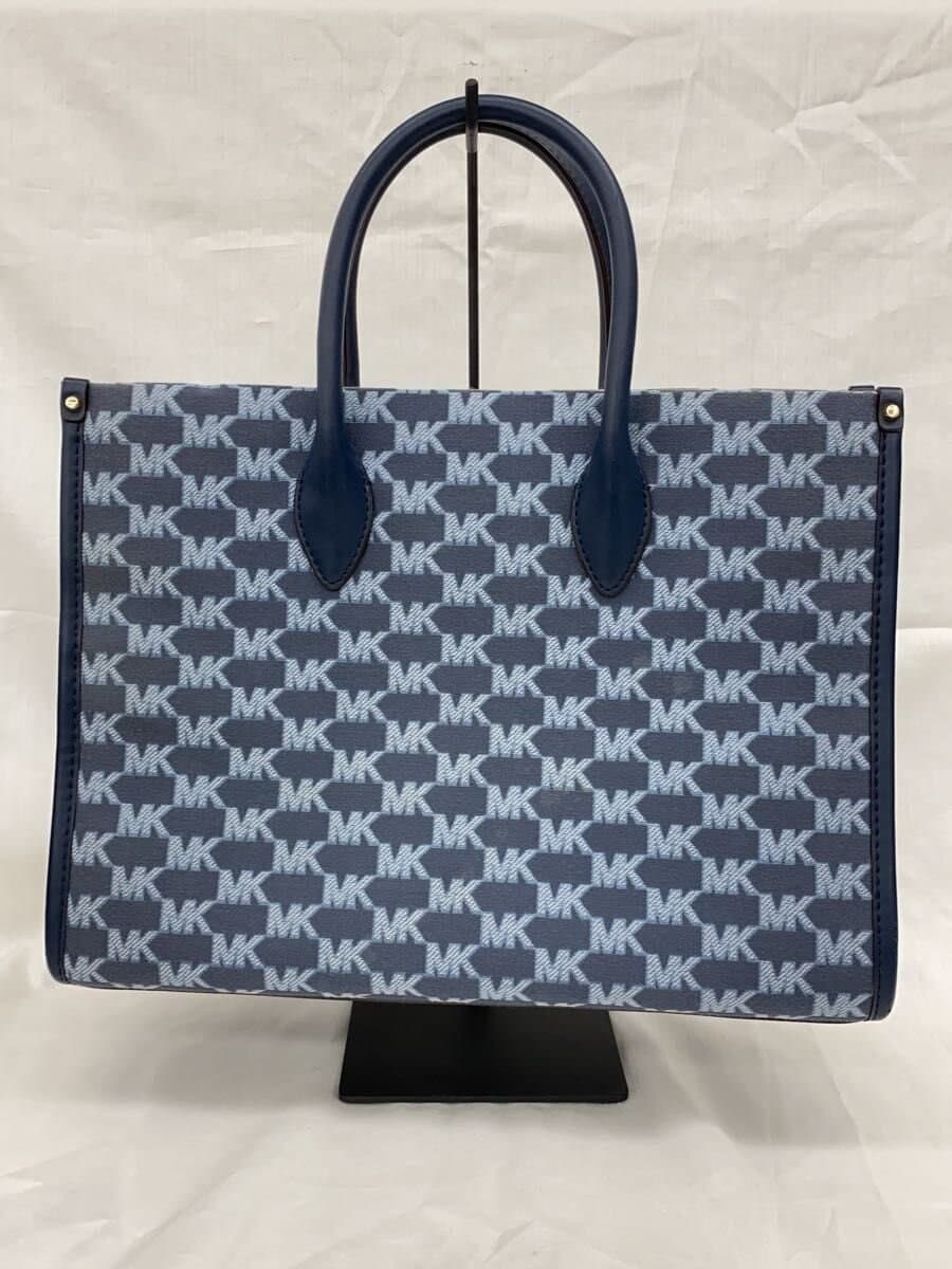 MICHAEL KORS tote bag -- BLU all-over pattern CE-2201 3