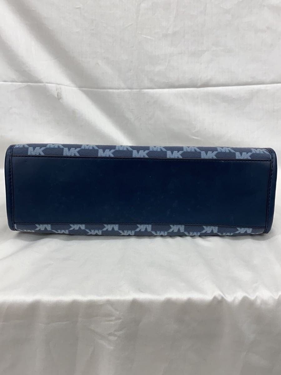 MICHAEL KORS tote bag -- BLU all-over pattern CE-2201 4