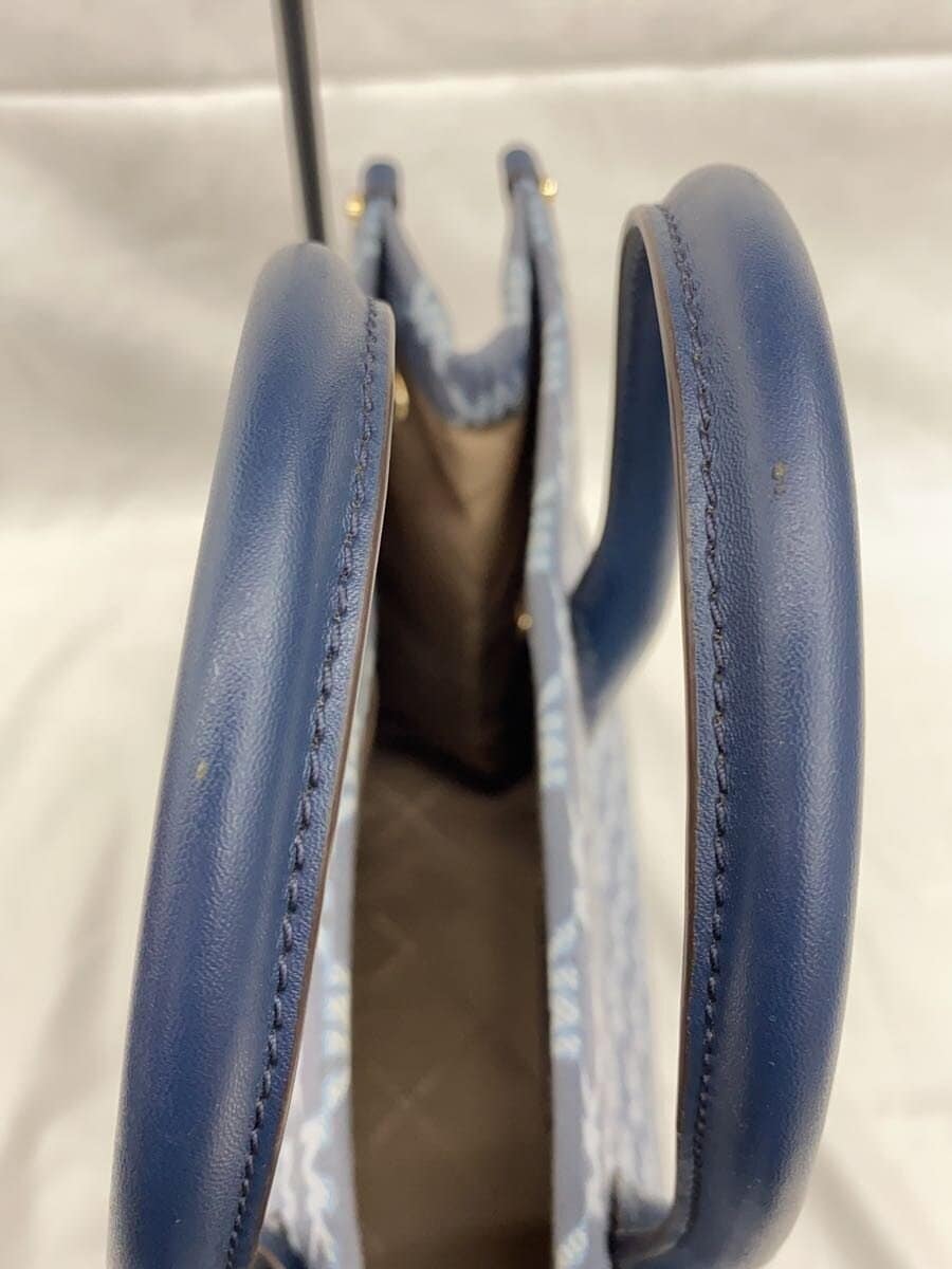 MICHAEL KORS tote bag -- BLU all-over pattern CE-2201 8