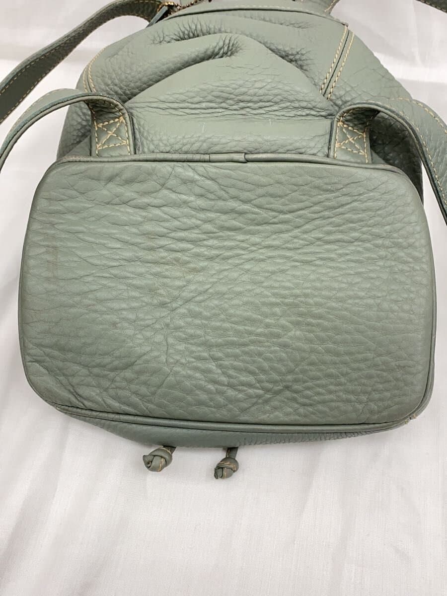 COACH backpack leather GRN 4911 made in Italy 4