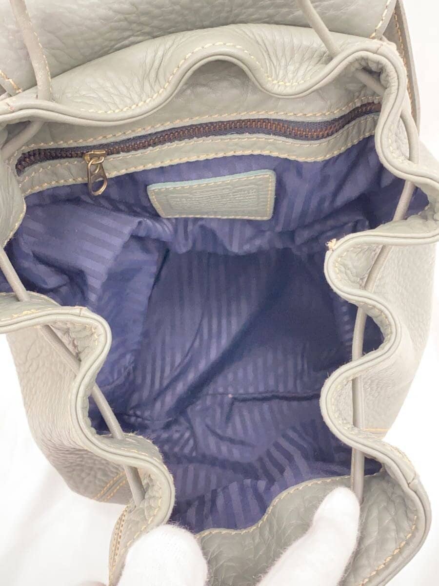 COACH backpack leather GRN 4911 made in Italy 6