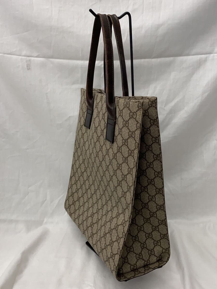 GUCCI Tote Bag_GG Plus PVC BRW All-Over Print 91249 2