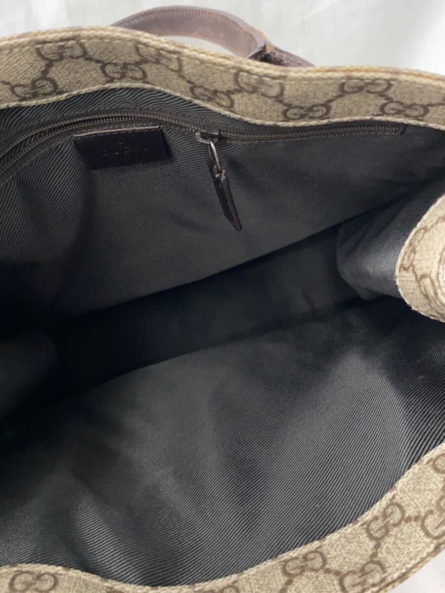 GUCCI Tote Bag_GG Plus PVC BRW All-Over Print 91249 6