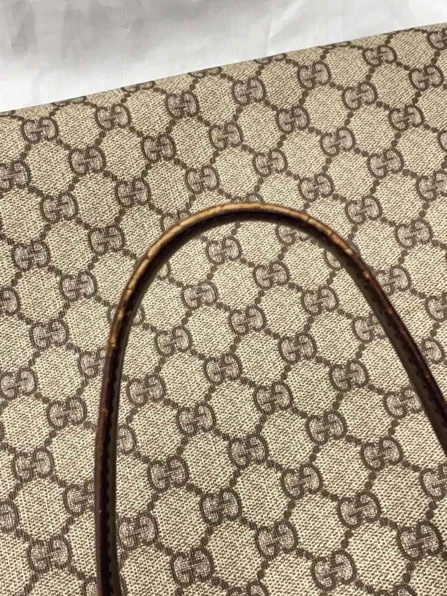 GUCCI Tote Bag_GG Plus PVC BRW All-Over Print 91249 7