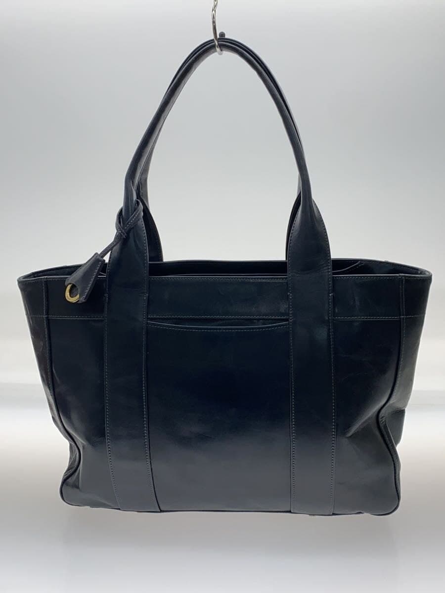 aniary Tote Bag Leather NVY 3