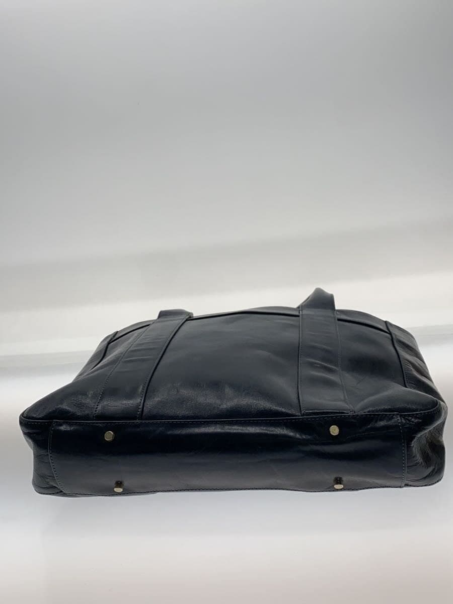 aniary Tote Bag Leather NVY 4