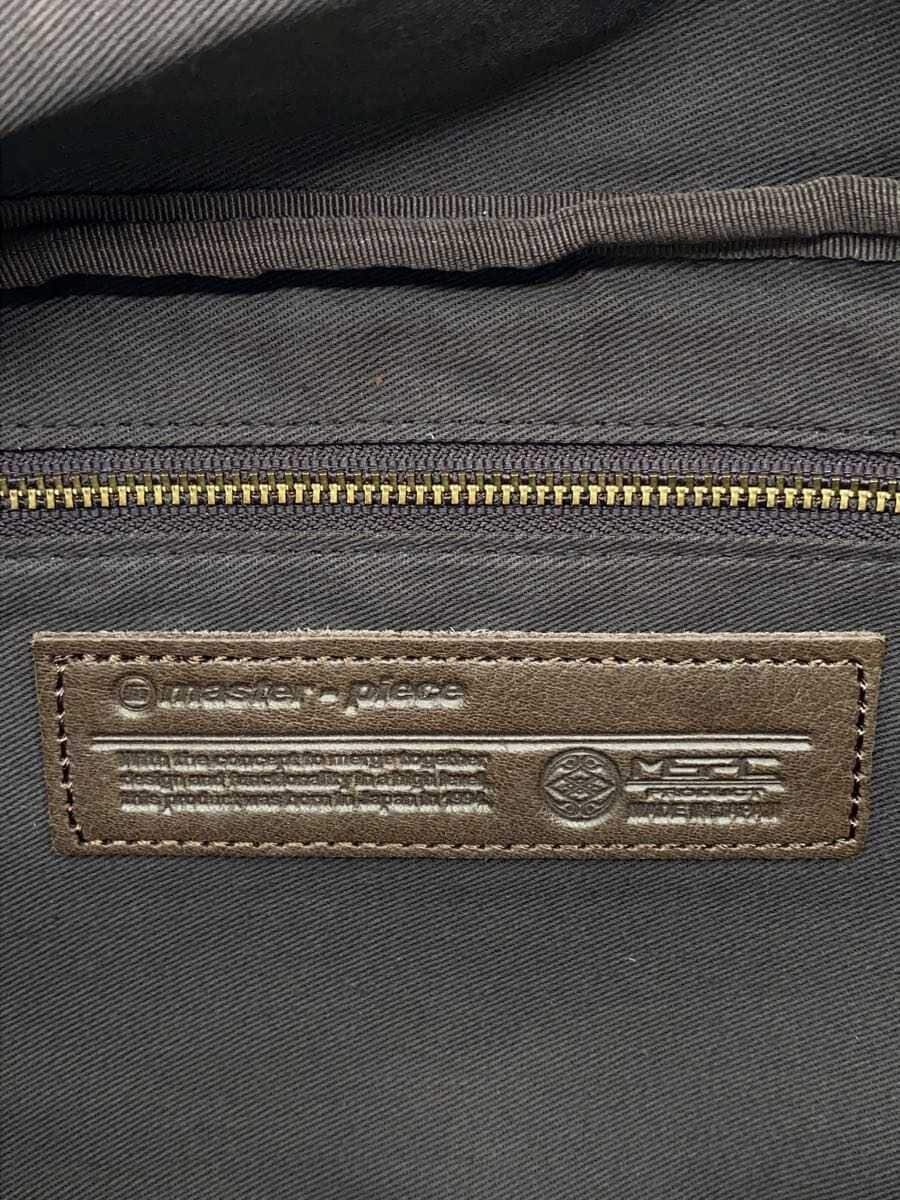 MASTERPIECE x HARRIS TWEED Shoulder Bag Wool Multicolor Houndstooth 5