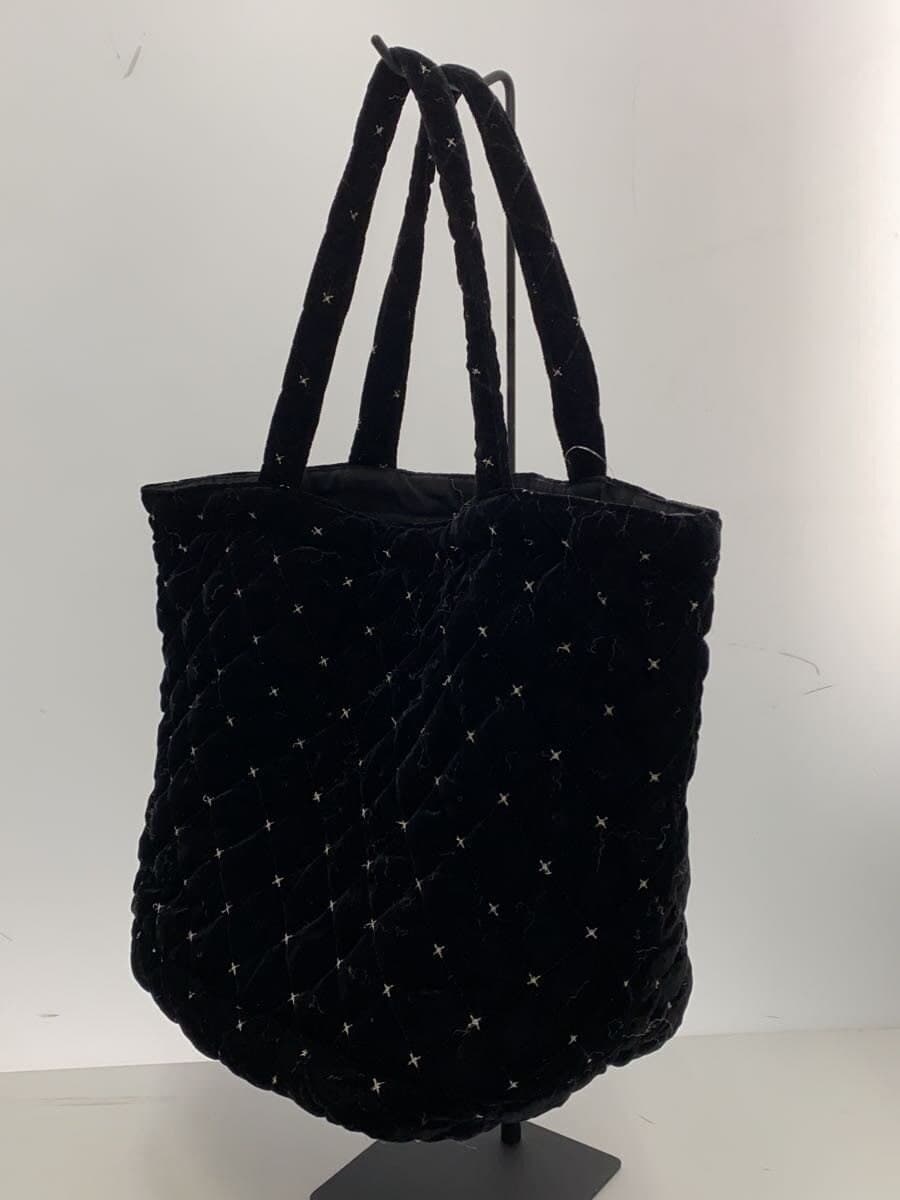 Other Brand MALUS Tote Bag Velour BLK 2